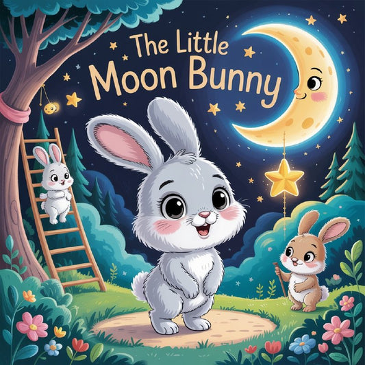 🌙 The Little Moon Bunny – Dreamy Bedtime Story PDF for Kid